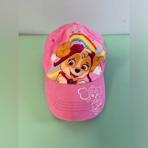 Nickelodeon Paw Patrol Sky Pink Baseball Hat, Girl size 3-5years old,Velcro back